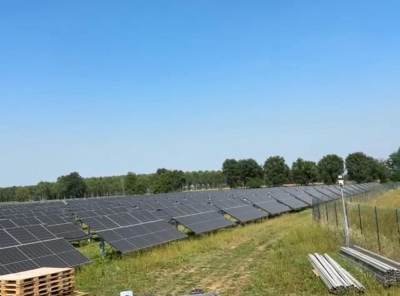 Revamping impianto fotovoltaico Pavia da 1 Mega completato da CS Solar in 28 giorni
